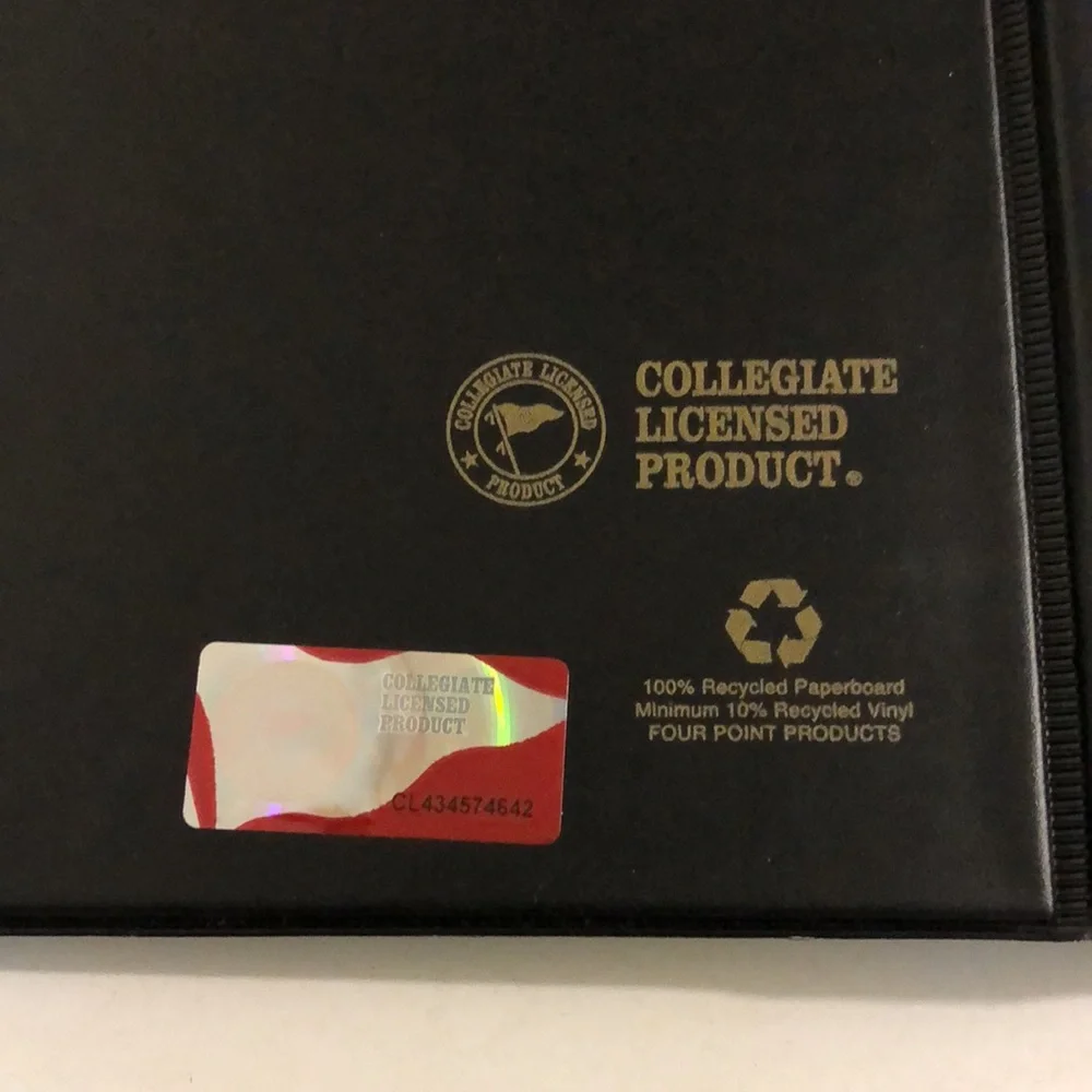 Western Michigan University Black 1” Binder